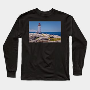 Peggys Cove Lighthouse Long Sleeve T-Shirt